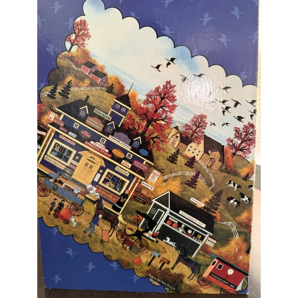 2 Jane Wooster 500 Piece Corkboard Book-Shelf Puzzles Collector's Edition 90's